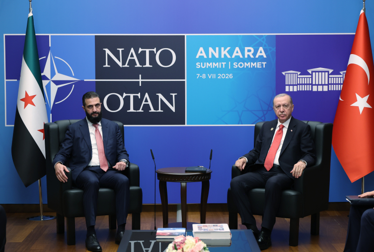 Cumhurbaşkanı Erdoğan Suriye Cumhurbaşkanı Şara ile görüştü