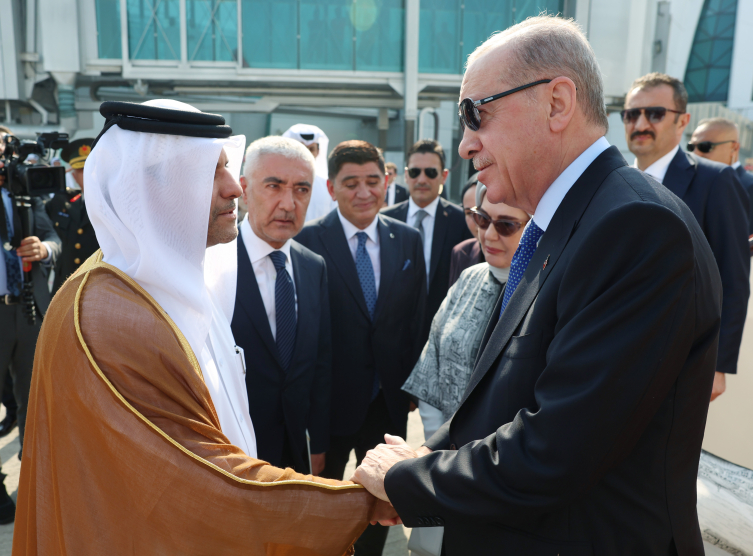 Cumhurbaşkanı Erdoğan'dan Katar'a taziye ziyareti