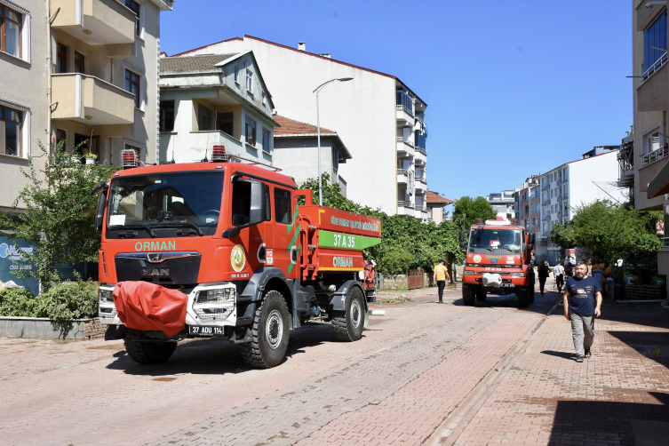 Kastamonu'da su baskınının izleri siliniyor