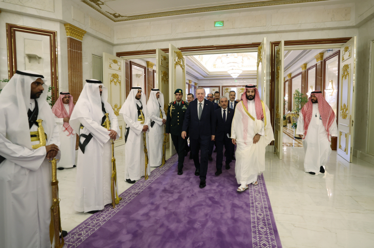 Cumhurbaşkanı Erdoğan, Suudi Arabistan'da