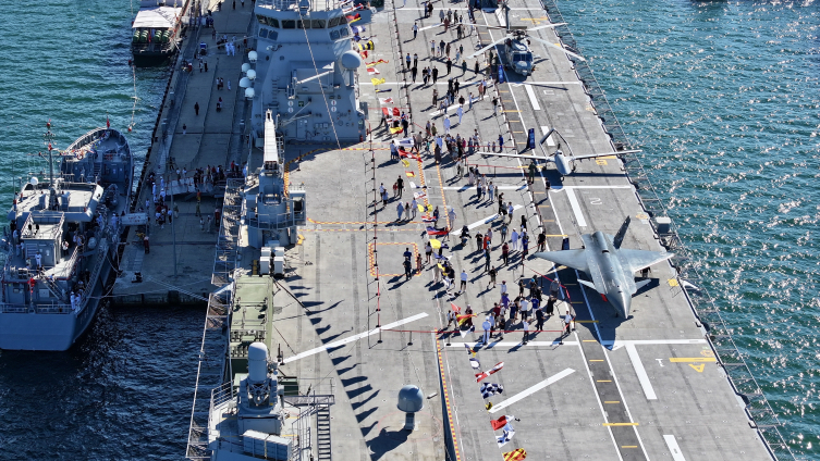 TEKNOFEST Mavi Vatan'da TCG Anadolu rüzgarı