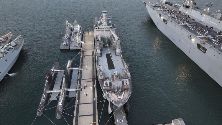 TCG Sancaktar görevleri başarıyla icra ediyor