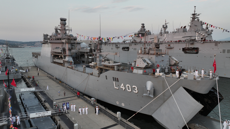 TCG Sancaktar görevleri başarıyla icra ediyor