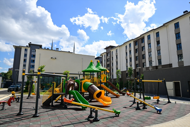 Yüzyılın Konut Projesi’ndeki kiralık daireler tanıtıldı