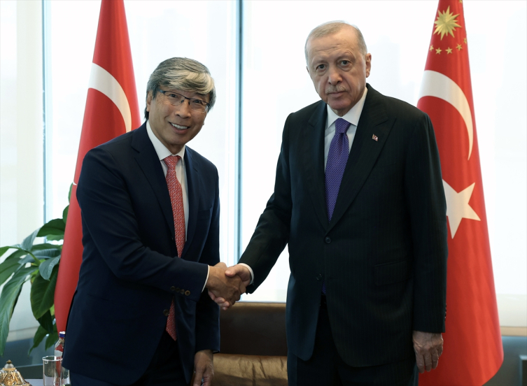 Cumhurbaşkanı Erdoğan'dan ABD'de diplomasi trafiği