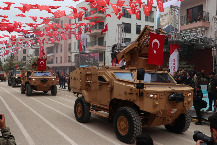 Cumhuriyet'in 103. yılı coşkuyla kutlanıyor