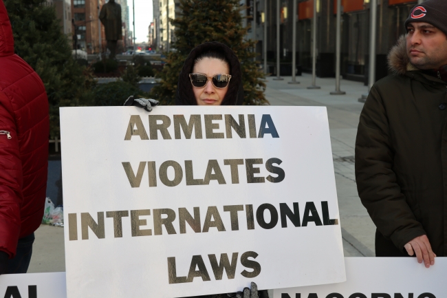 Hocalı Katliamı Chicago'da protesto edildi