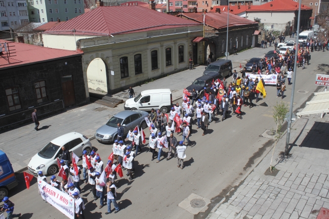 1 Mayıs yurt genelinde coşkuyla kutlandı