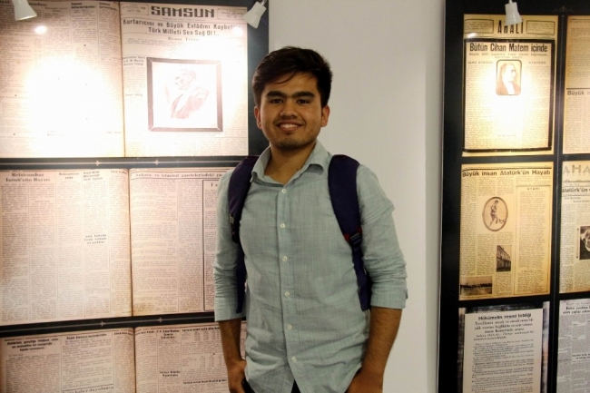 Ondokuz Mayıs Üniversitesi'nin yabancı öğrencileri, Panorama 1919 Müzesi'ni gezdi