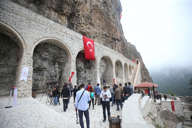 Sümela Manastırı'nda hedef 500 bin ziyaretçi