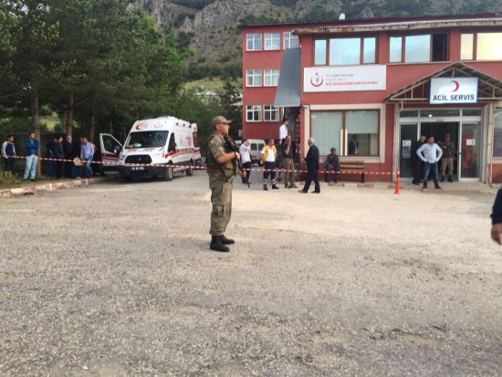 Giresun'da askeri helikopter düştü