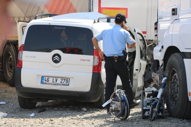 Kahramanmaraş'ta trafik kazası: 2 ölü