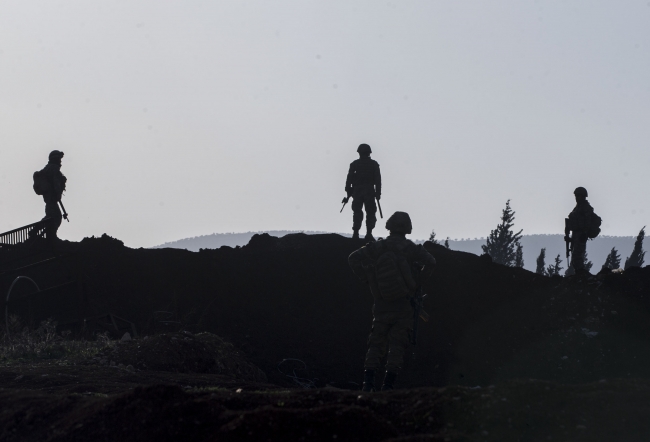 Afrin’de arama tarama çalışması yürütülüyor