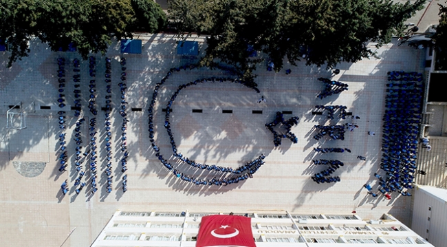 Kilis'te liselilerden komando andı