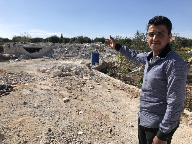 Afrin'de teröristler sivilleri tekbir sesleriyle kandırdı