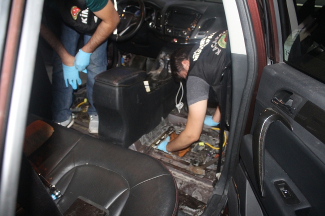 Gürbulak'ta 73 kilogram Afyon sakızı ele geçirildi