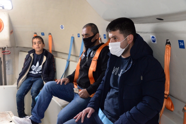 Denizi olmayan Diyarbakır'a "denizaltı" getirdi