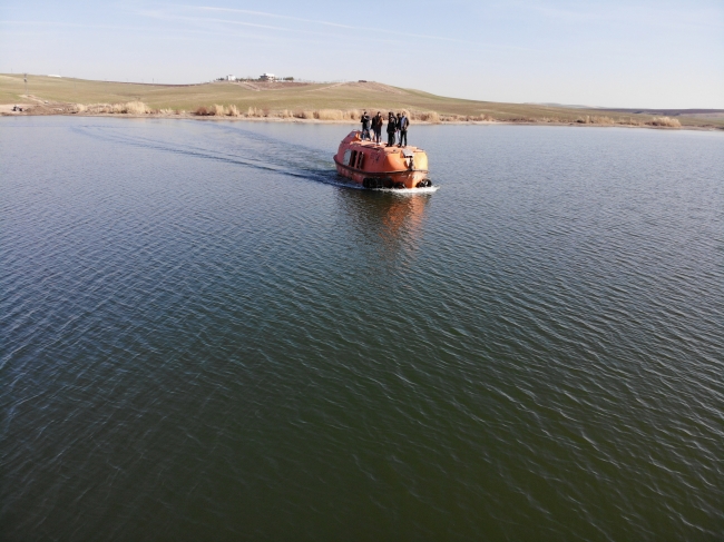 Denizi olmayan Diyarbakır'a "denizaltı" getirdi