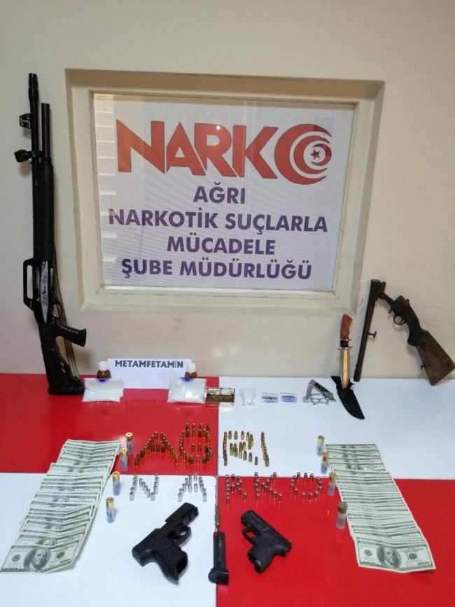 Ağrı'da zehir tacirlerine operasyon: 18 tutuklama