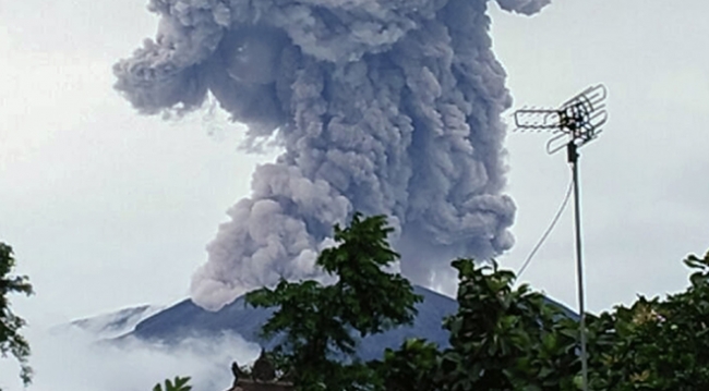 Agung Yanardağı'ndaki hareketlilik sürüyor