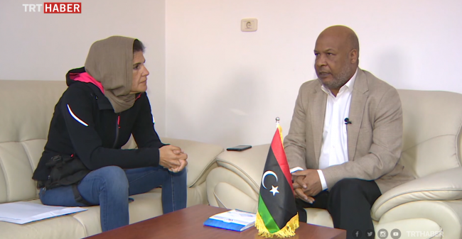 Libya Sağlık Bakanı Ahmed Ibn Omer, TRT Haber'e konuştu.