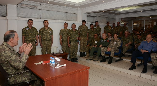 Genelkurmay Başkanı Şırnak'ta incelemelerde bulundu