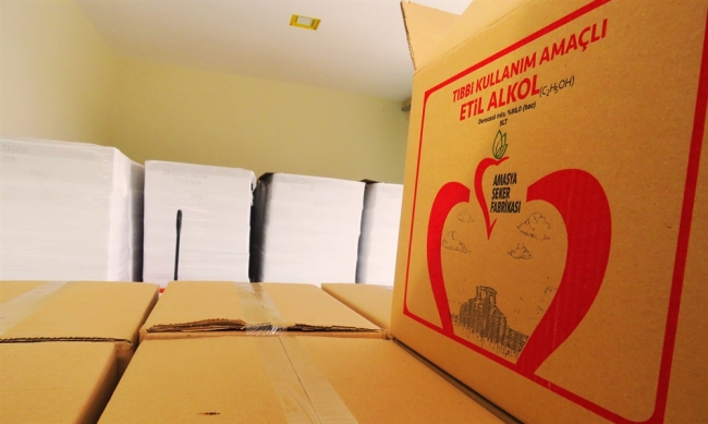 14 yıl atıl kalan etil alkol fabrikası koronavirüs salgınında imdada yetişti