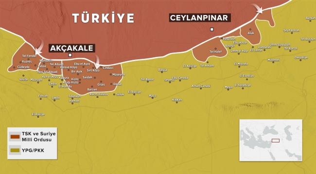 Tel Abyad PKK/YPG'den kurtarıldı