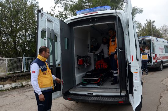 Zırhlı ambulans Sur'da göreve başladı