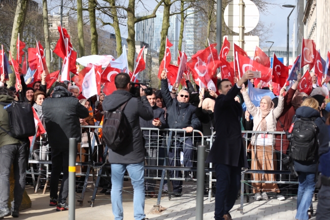 Cumhurbaşkanı Erdoğan Belçika'da