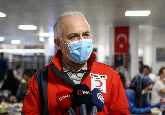 Türk Kızılay Başkanı Kerem Kınık | Fotoğraf: AA