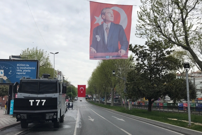 İstanbul'da 1 Mayıs'ta 44 bin 756 polis görev yapıyor
