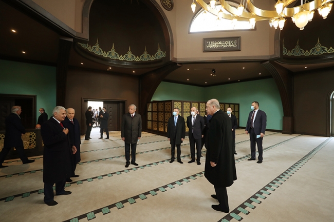 Cumhurbaşkanı Erdoğan Demokrasi ve Özgürlükler Adası'nda