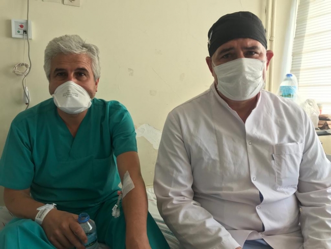 Fotoğraf: AA | İzmir'de saldırıya uğrayan iki doktor