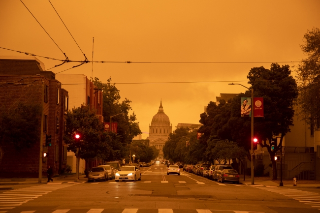 ABD'deki orman yangınlarının dumanı Avrupa'ya ilerliyor