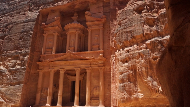Petra Antik Kenti 2 bin 400 yıllık gizemli bir tarihe sahip. | Fotoğraf: AA