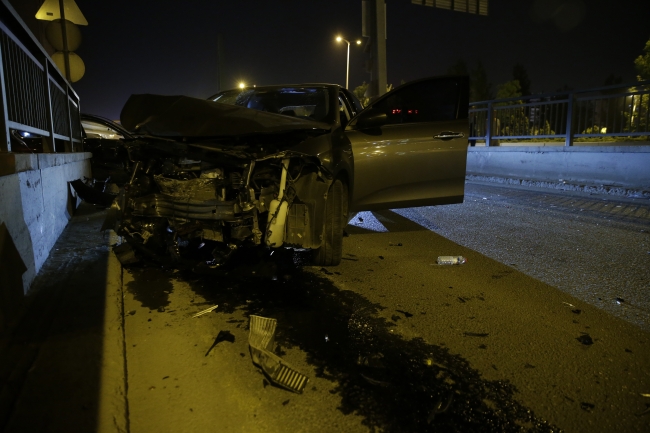 Ankara'da zincirleme kaza: 7 yaralı