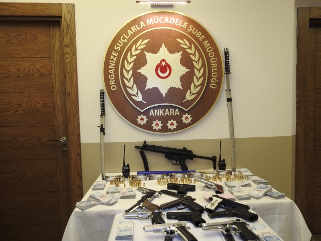 Ankara'da suç örgütlerine operasyon: 28 gözaltı