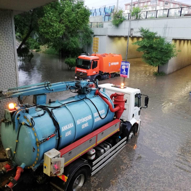 Sular çekilince Ankara'daki hasar ortaya çıktı