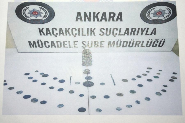 Ankara'da tarihi eser kaçakçıları yakalandı