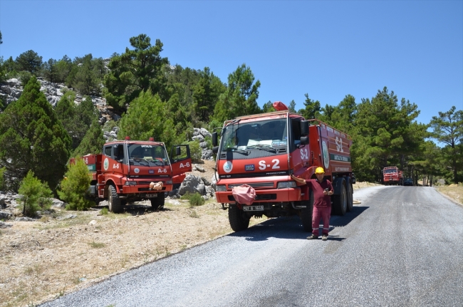 Antalya'da orman yangını