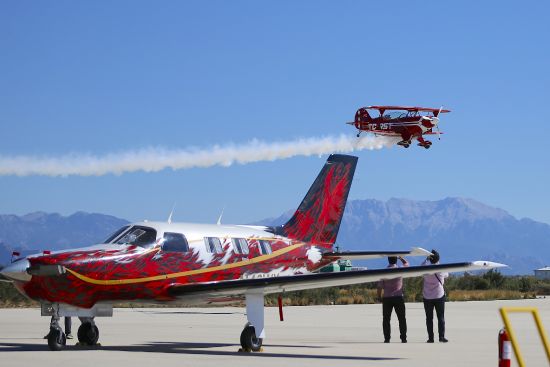 Gökyüzü tutkunları Antalya'da buluştu