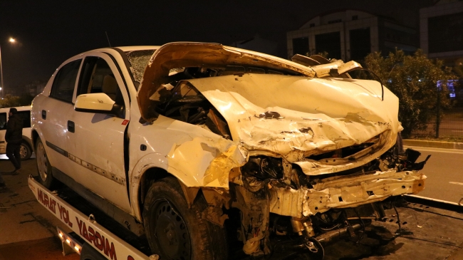 Antalya'da zincirleme trafik kazası