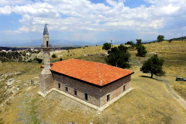 Tabea Antik Kenti’ndeki 6 asırlık cami ibadete açıldı