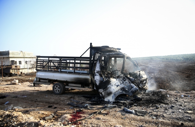 PYD/PKK'dan Azez'e roketli saldırı: 5 yaralı