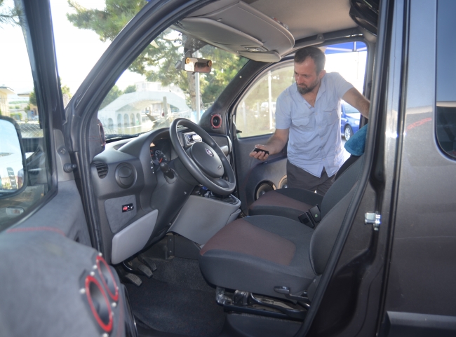 35 bin liralık aracına 105 bin lira harcadı