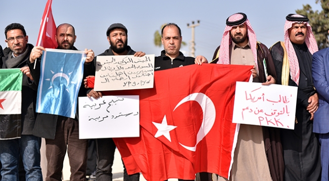 62 Suriyeli aşiret reisinden Zeytin Dalı Harekatı'na destek