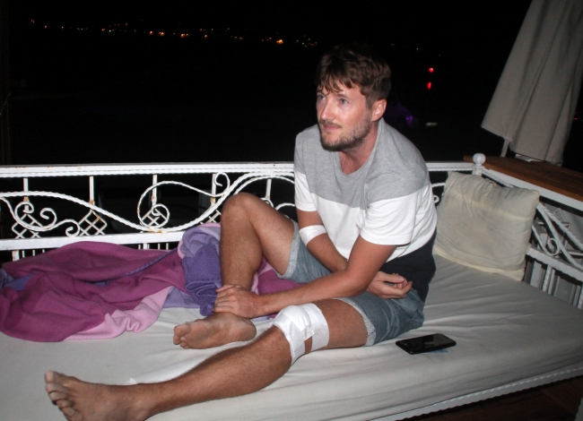 ATV'lerle caretta caretta yavrularını ezdiler