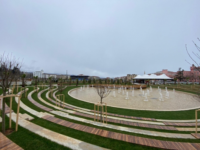 Trabzon Avni Aker Millet Bahçesi'nin ilk etabı tamamlandı