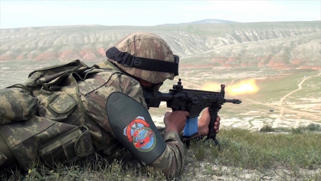 Türkiye-Azerbaycan ortak askeri tatbikatı devam ediyor